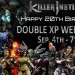 In celebration of Killer Instinct’s 20th anniversary and Labor Day weekend, you’ll once again be able to earn double the experience beginning tomorrow at 12am PST. It’s an excellent time […]